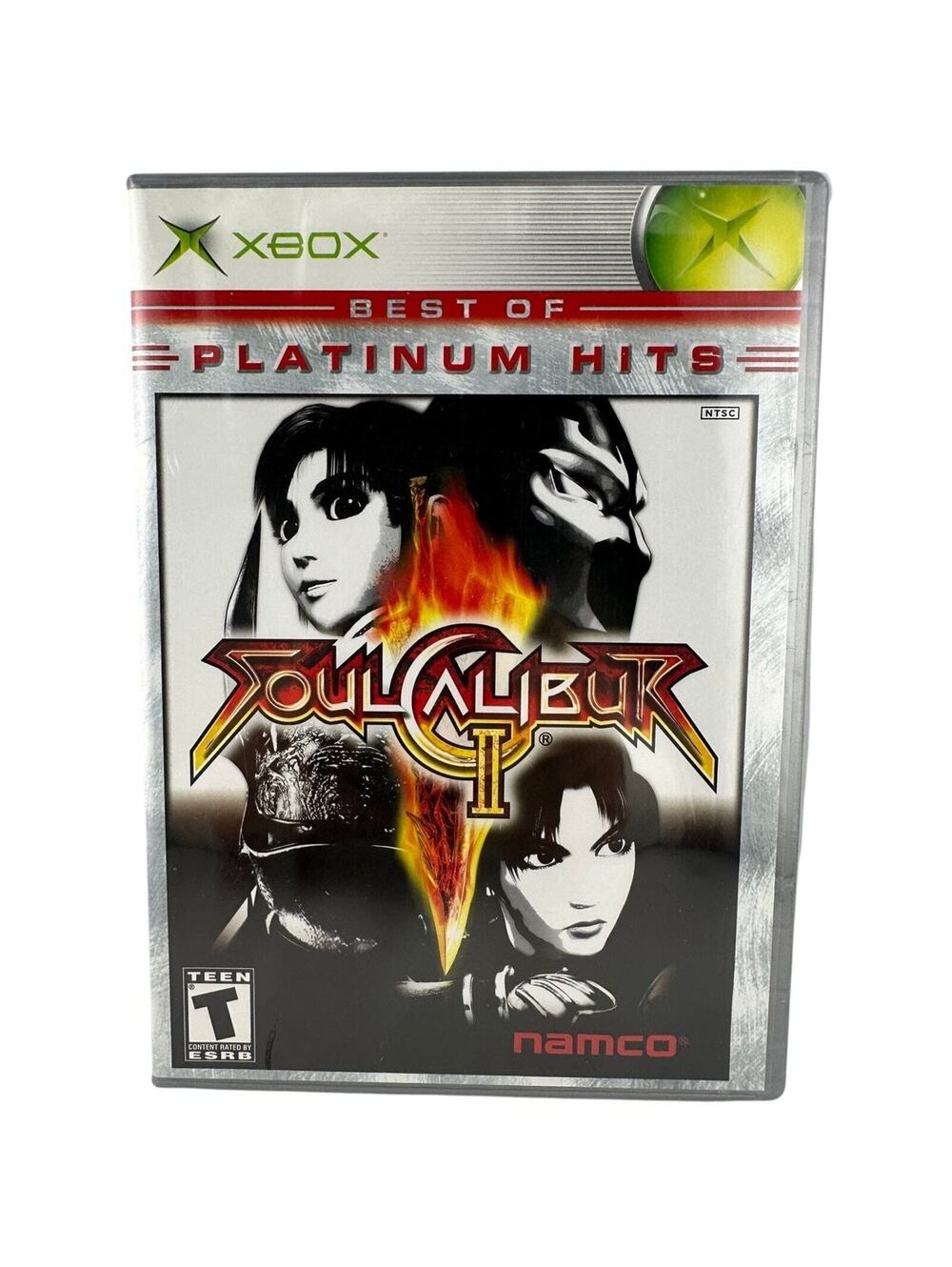 SoulCalibur II 2 Best of Platinum Hits Xbox NEW Sealed Namco 2003